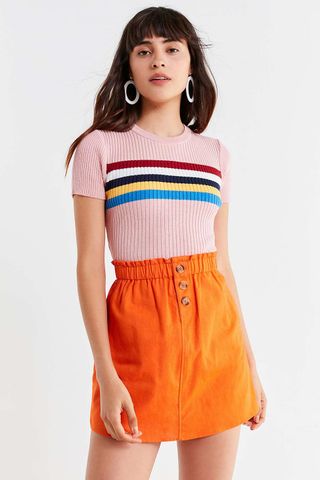 Urban Outfitters + Pari Paperbag Mini Skirt