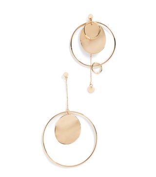 Kate Spade New York + Gold Standard Asymmetrical Earrings