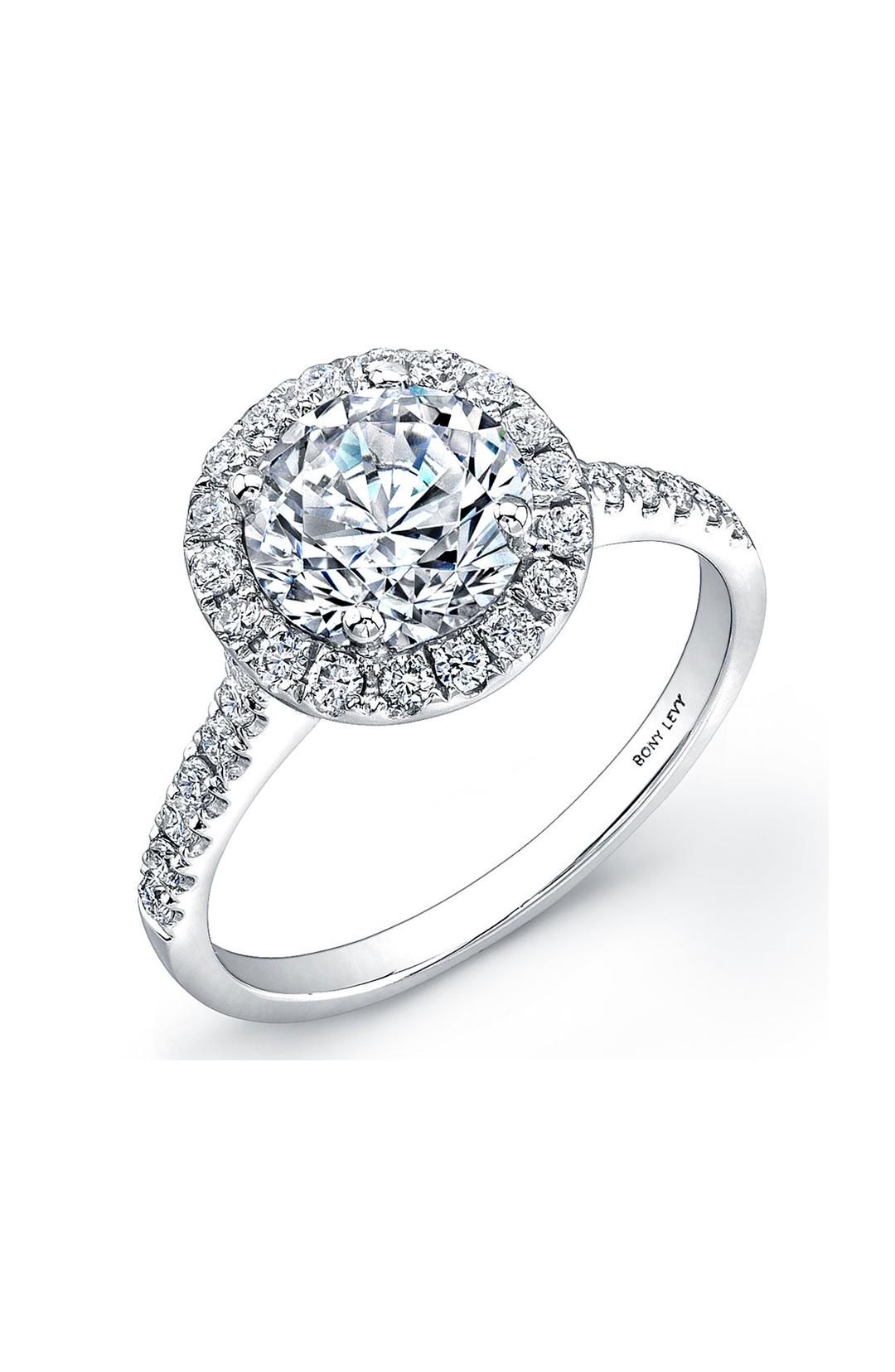 13 Solitaire Diamond Engagement Rings on Different Hands | Who What Wear