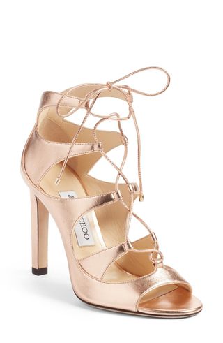 Jimmy Choo + Blake Lace-Up Sandal