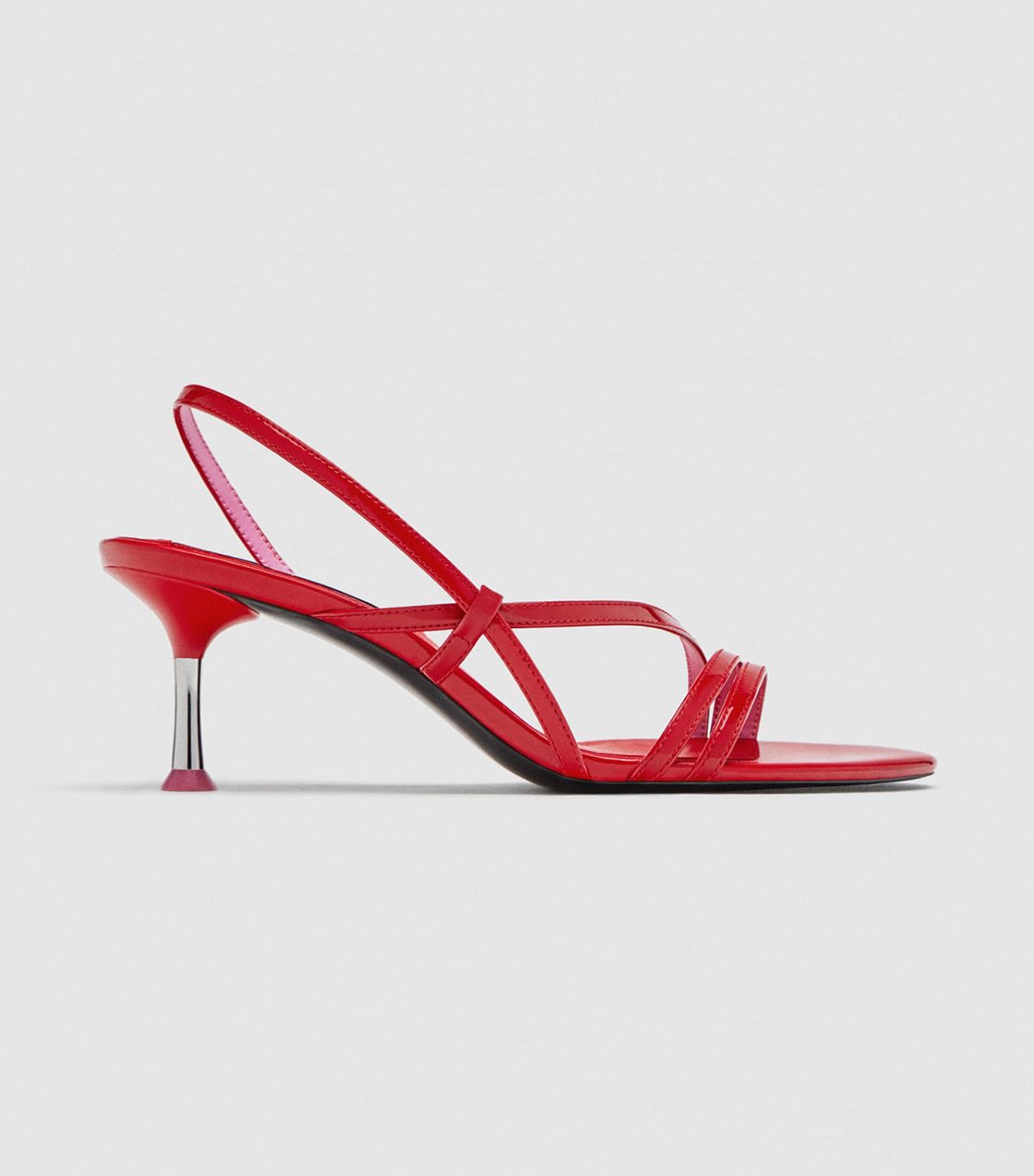 strappy heels in store