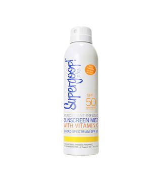 Supergoop + Antioxidant Infused Sunscreen Mist SPF 50