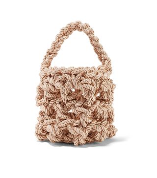 Rejina Pyo + Sylvia Woven Satin Shoulder Bag