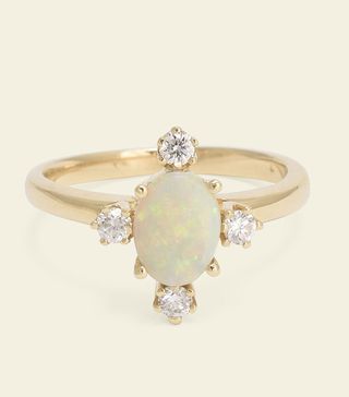 Erica Weiner + Directional Ring (Opal)