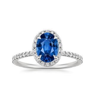 Brilliant Earth + Sapphire Waverly Diamond Ring
