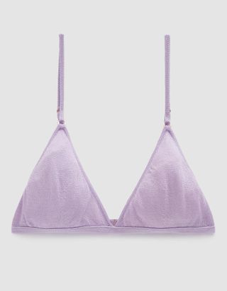 Tibi + Bikini Bra in Lavender