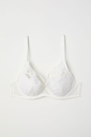 H&M + Padded Underwire Lace Bra