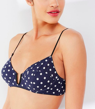 Out From Under + Be Mine Polka Dot Microfiber Underwire Bra