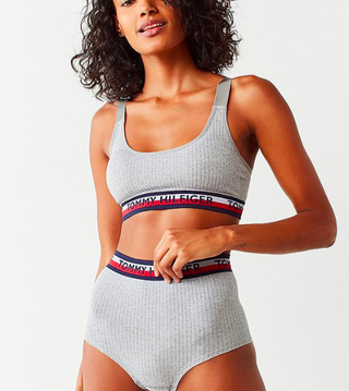 Tommy Hilfiger + Seamless Ribbed High-Waisted Undie