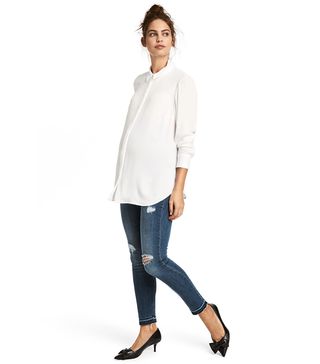 H&M + Mama Skinny Ankle Jeans