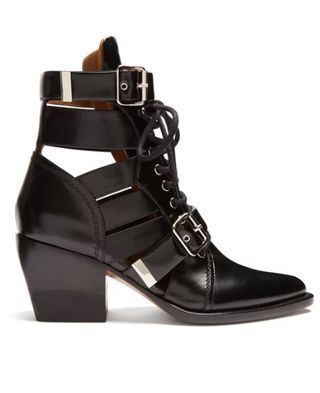 Chloé + Rylee Leather Ankle Boots