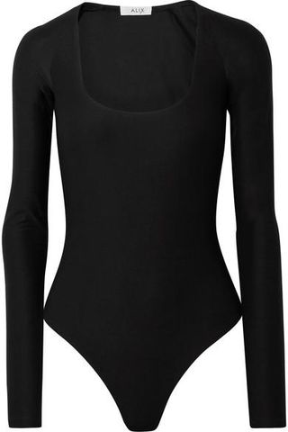 Alix + Sullivan Stretch-Jersey Thong Bodysuit
