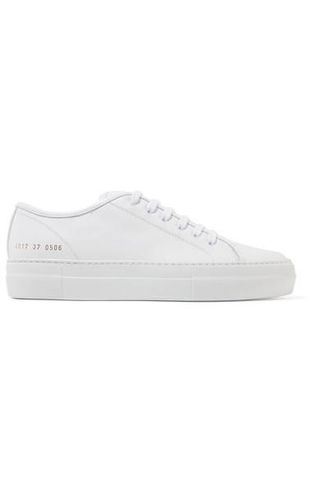 Common Projects + Tournament Leather Sneakers