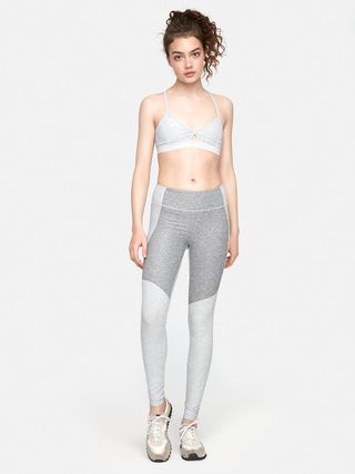 Outdoor Voices + Two-Tone Full Length Legging