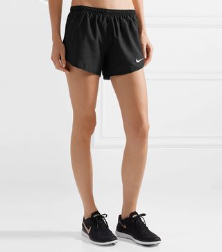 Nike + Tempo Mesh-Paneled Shell Shorts
