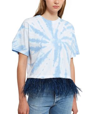 Opening Ceremony + Tie-Dye Cropped Feather Tee