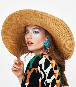 Zara + Wide-Brim Sun Hat