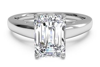 Ritani + Diamond Cathedral Ring