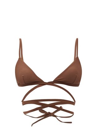 Matteau + The Wrap Triangle Bikini Top