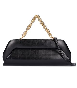 Themoiré + Dioni Faux-Leather Chain Shoulder Bag