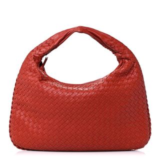 Bottega Veneta + Nappa Intrecciato Medium Veneta Hobo Pompei