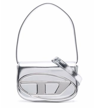 Diesel + 1DR metallic shoulder bag