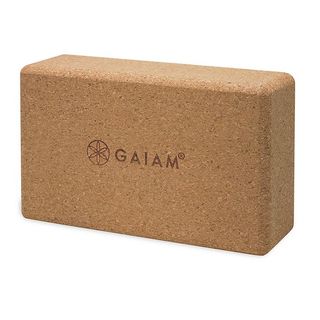 Gaiam + Cork Yoga Block