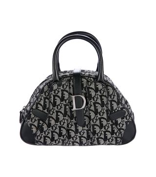 Christian Dior + Diorissimo Double Saddle Bag