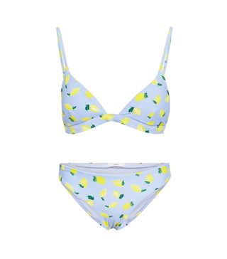 Onia + Danni Lemon Toss Bikini Top