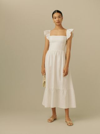 Reformation + Lucila Linen Dress