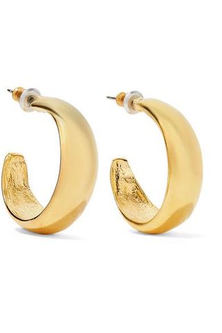 Kenneth Jay Lane + Gold-Plated Earrings