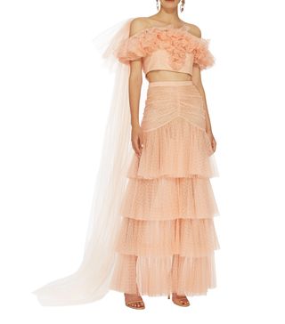 Rodarte + Floral Tulle Set