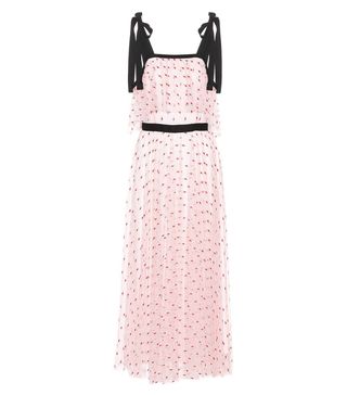 Philosophy di Lorenzo Serafini + Embroidered Tulle Dress