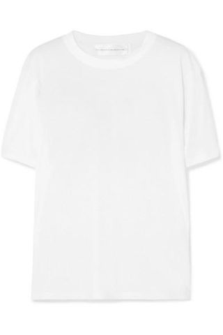 Victoria Victoria Beckham + The Victoria Cotton-Jersey T-Shirt