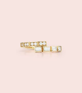 Jemma Wynne + Modern Deco Diamond Ring
