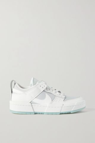 Nike + Dunk Low Disrupt Leather and Mesh Sneakers