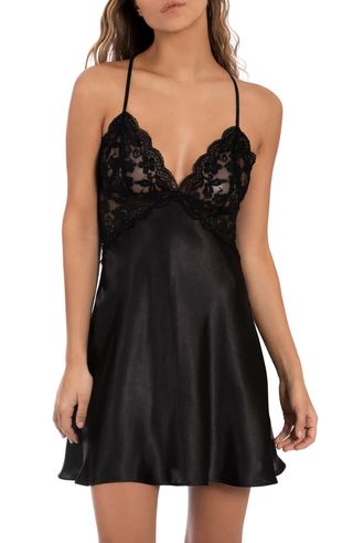 In Bloom by Jonquil + Lace 
Satin Chemise