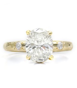 Octavia Elizabeth + Diamond Ivy Banded Engagement Ring
