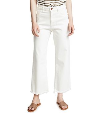 DL1961 + Hepburn High Rise Wide Leg Jeans