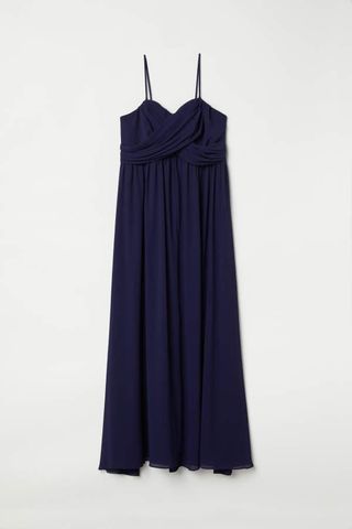H&M + Draped Bandeau Dress