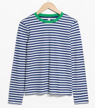 & Other Stories + Striped Long Sleeve Tee