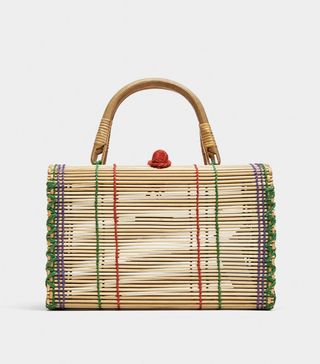 Zara + Straw Bag