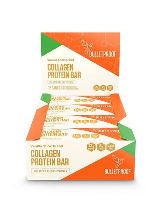 Bulletproof + Vanilla Shortbread Collagen Protein Bar 12pk