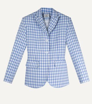 The Frankie Shop + Gingham Blazer