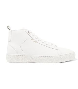 Axel Arigato + Court Leather High-Top Sneakers