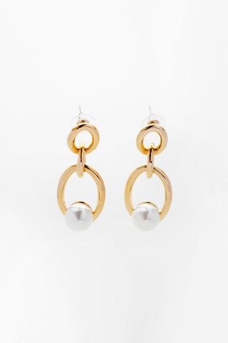 Reliquia + Chain Pearl Earrings