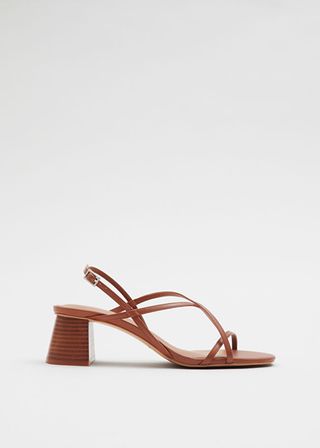 & Other Stories + Strappy Leather Sandals
