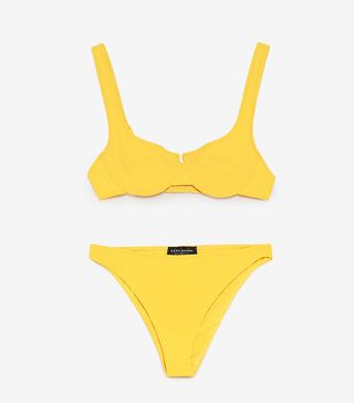 Zara + Plain Bikini Top