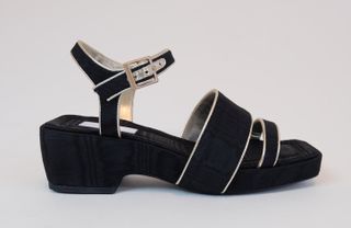 Suzanne Rae + Piped Platform Sandal