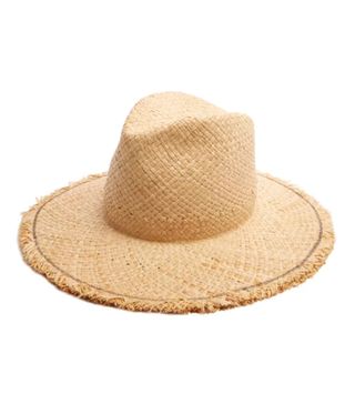 Lola Hats + Large Dad's Frayed-Edged Straw Hat